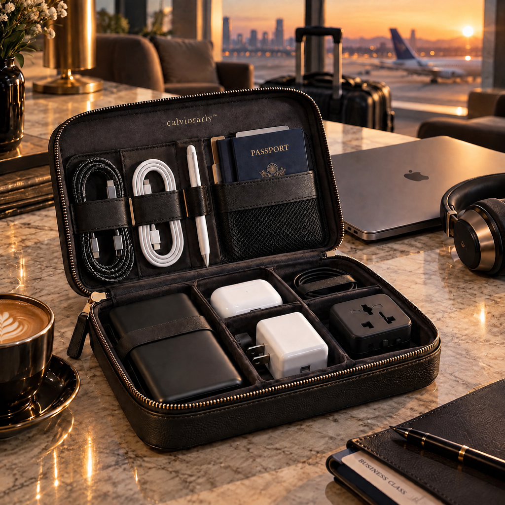 calviorarly™ Nomad Tech Travel Organizer