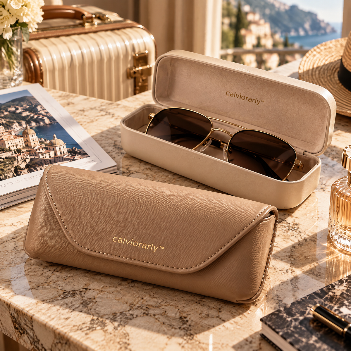 calviorarly™ Travel Sunglasses Case