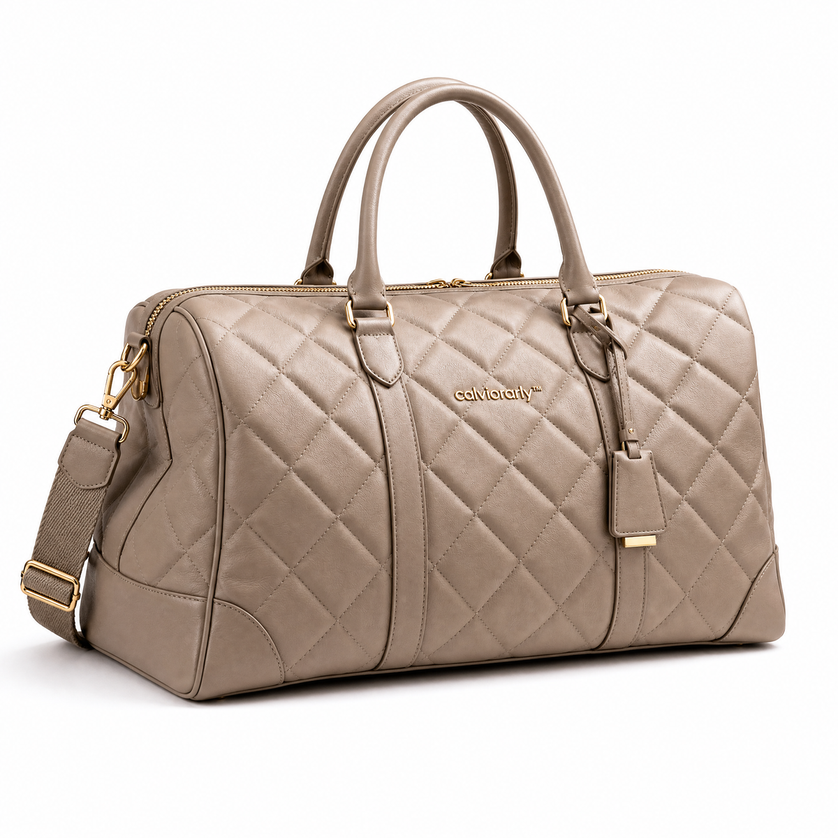 calviorarly™ Signature Quilted Weekender