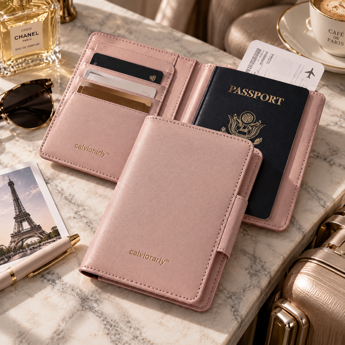 calviorarly™ Premium Passport Holder