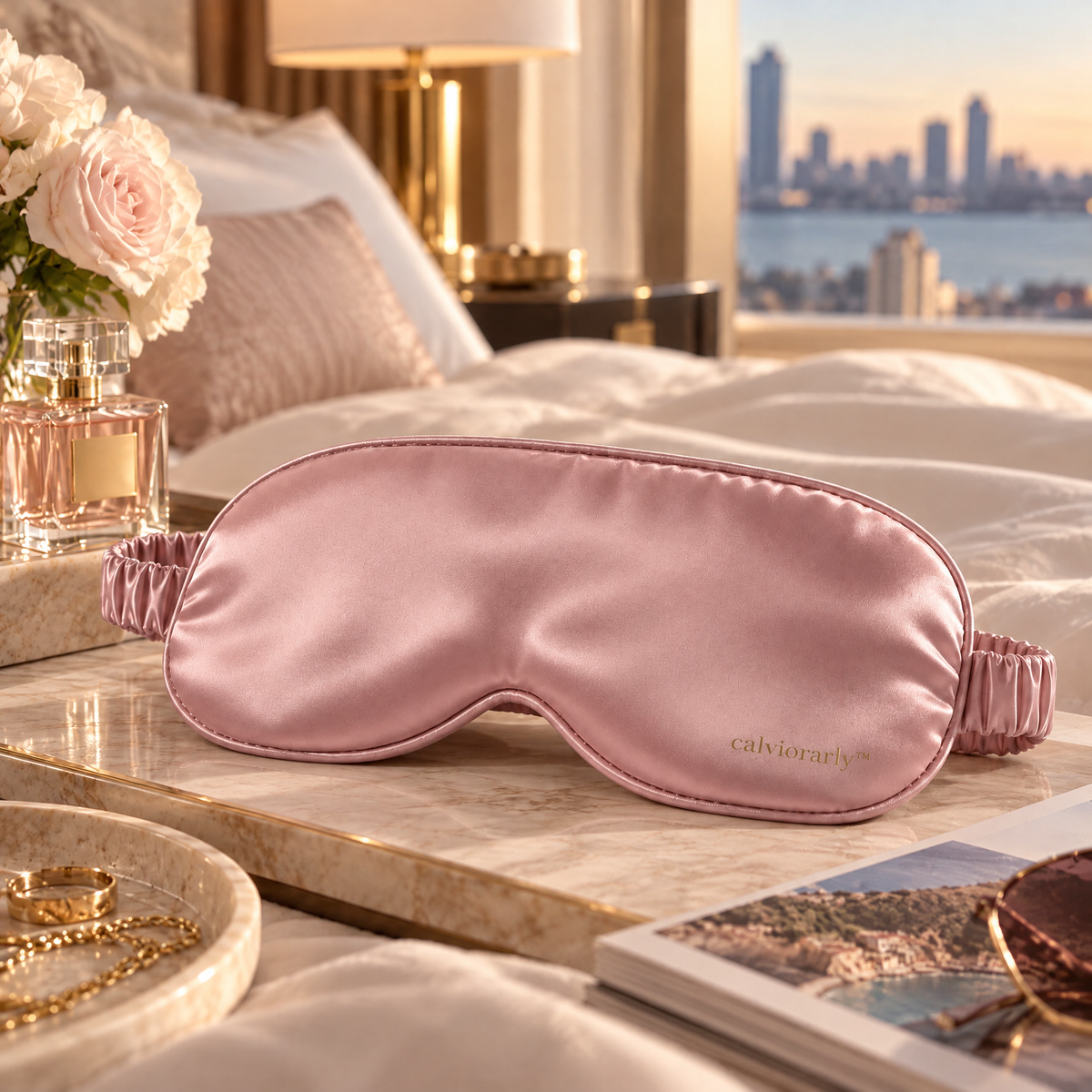 calviorarly™ Mulberry Silk Sleep Mask