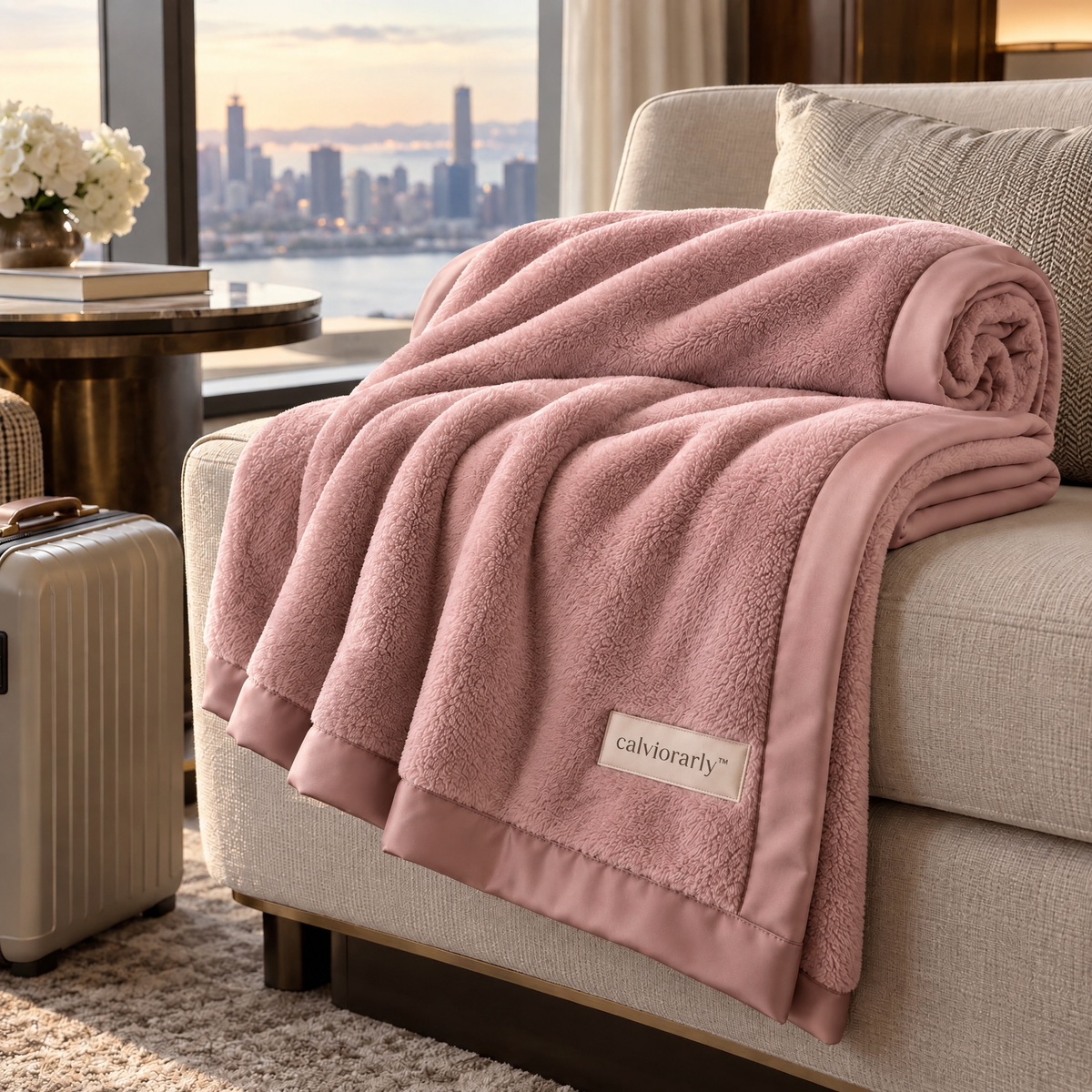 calviorarly™ Cozy Plush Travel Blanket