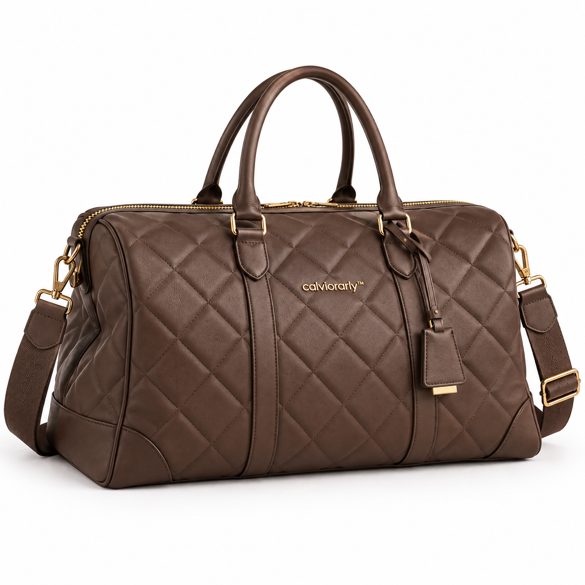 calviorarly™ Signature Quilted Weekender
