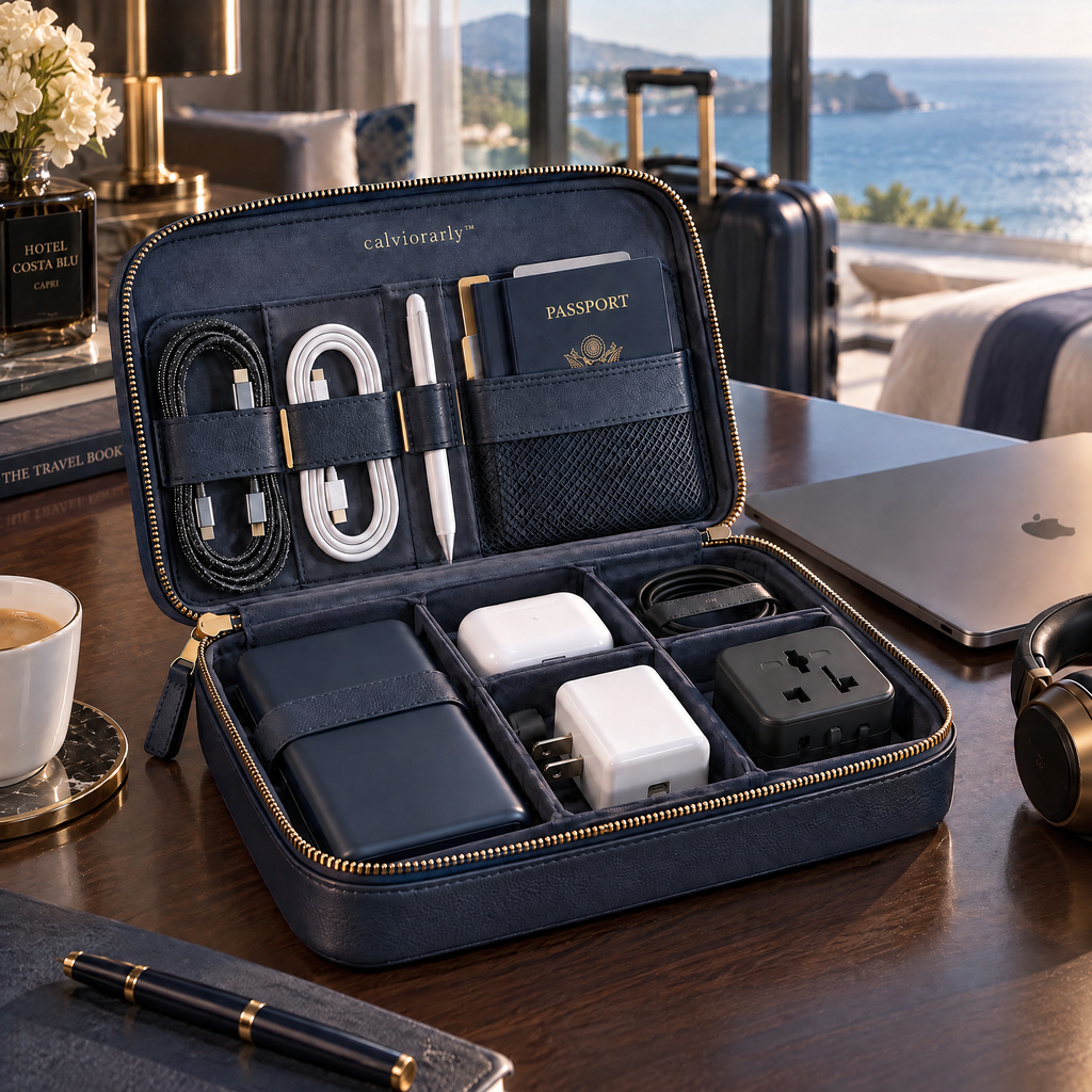 calviorarly™ Nomad Tech Travel Organizer