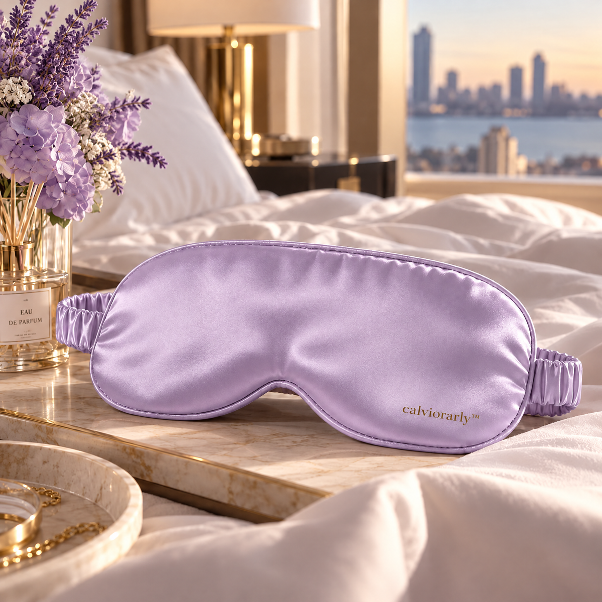 calviorarly™ Mulberry Silk Sleep Mask