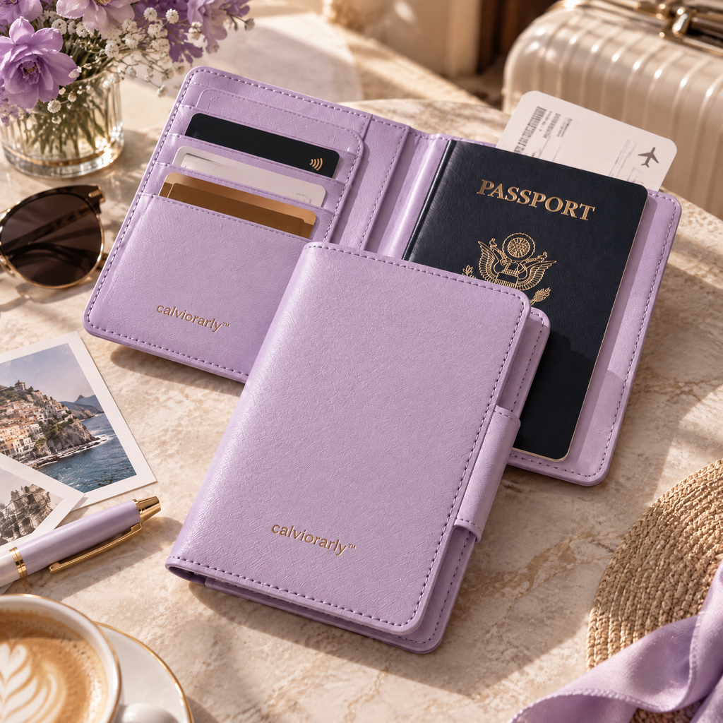 calviorarly™ Premium Passport Holder