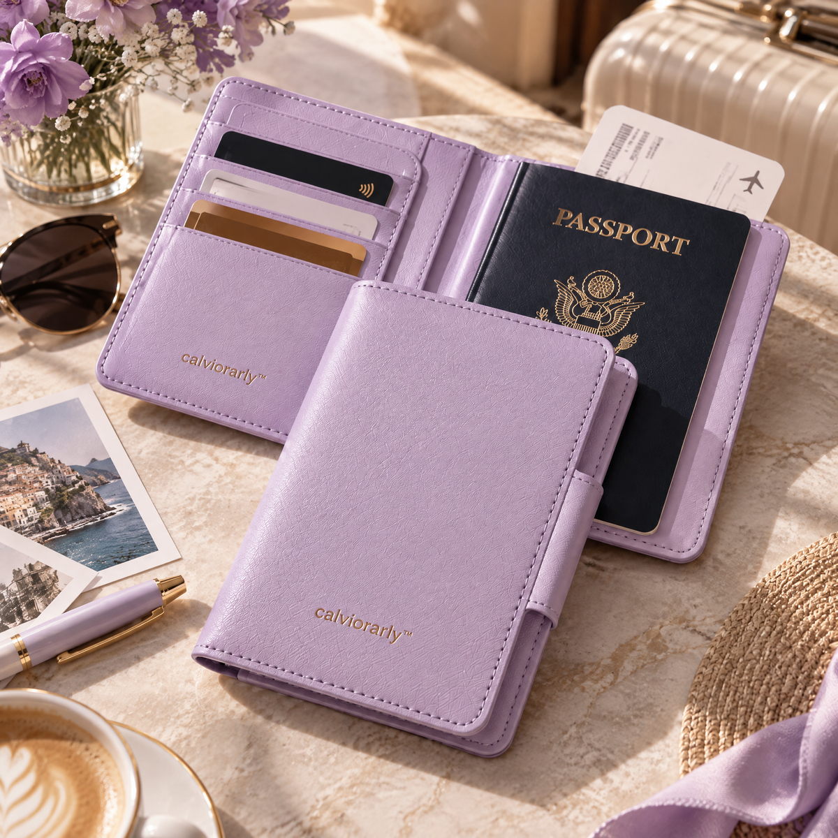calviorarly™ Premium Passport Holder