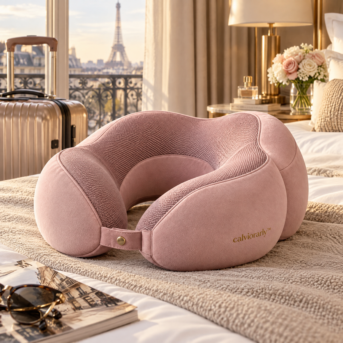 calviorarly™ Luxe Support Travel Pillow